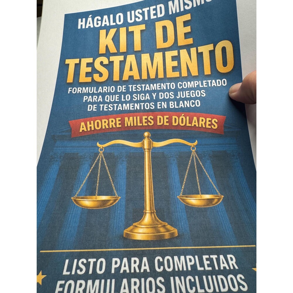 Kit de Testamente - Picture 2 of 8